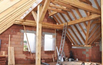 Day Green attic trusses